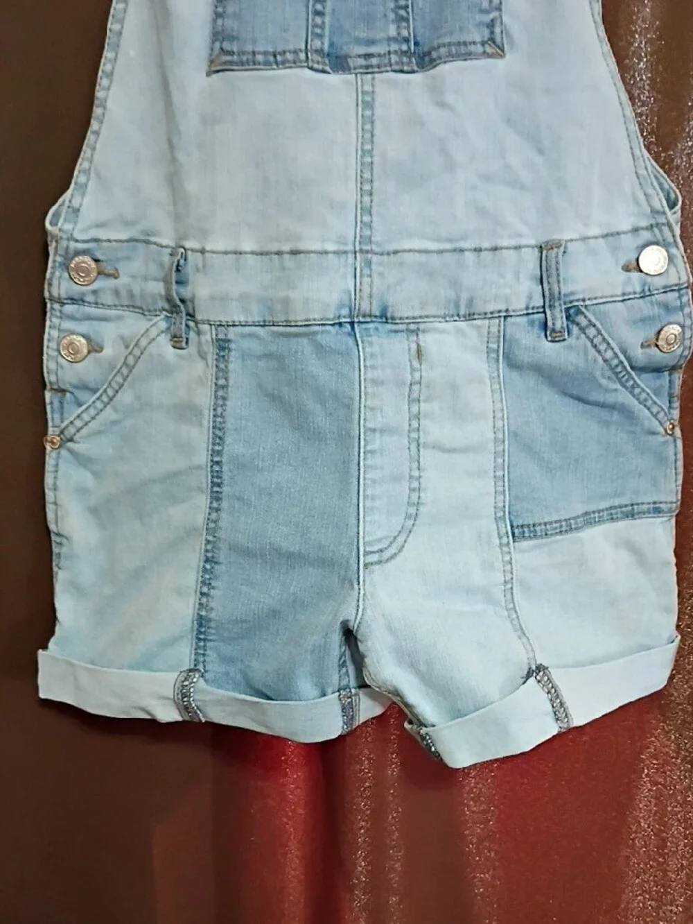 Jordache Light Blue Denim Overalls